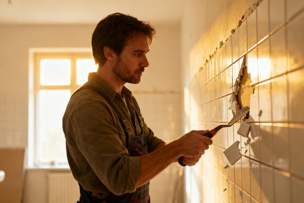 Comment enlever du carrelage mural sans abimer le placo ?