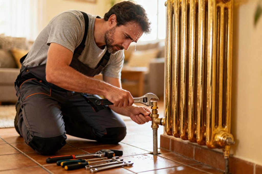Prix d’un plombier pour changer un robinet de radiateur : tarifs 2023